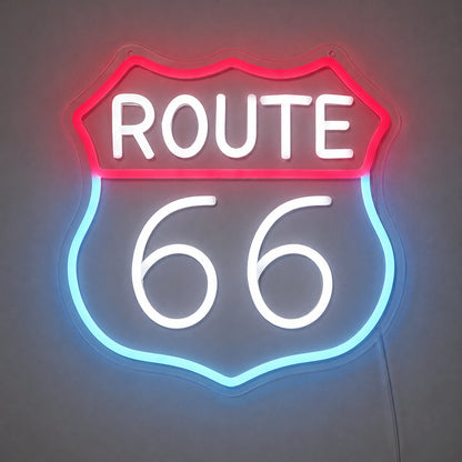 Route Sixty Six Neon Sign LED Neon Sign main product image