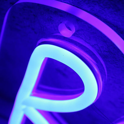 Roux And Brew Blue Led Neon Sign - Shineneon
