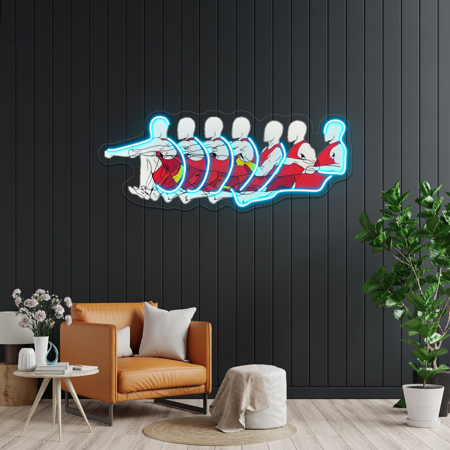 Rower Wall Artwork Neon Signs