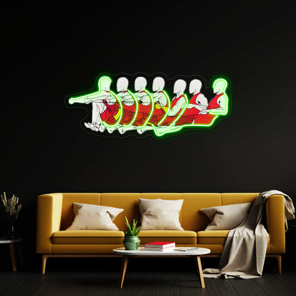 Rower Wall Artwork Neon Signs