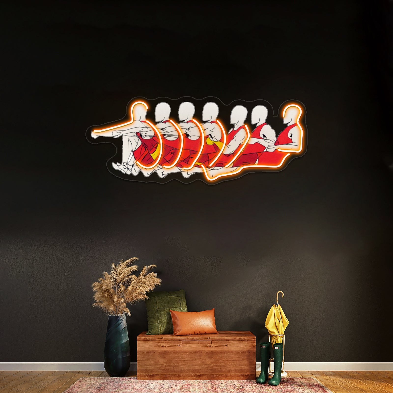 Rower Wall Artwork Neon Signs | Shineneon