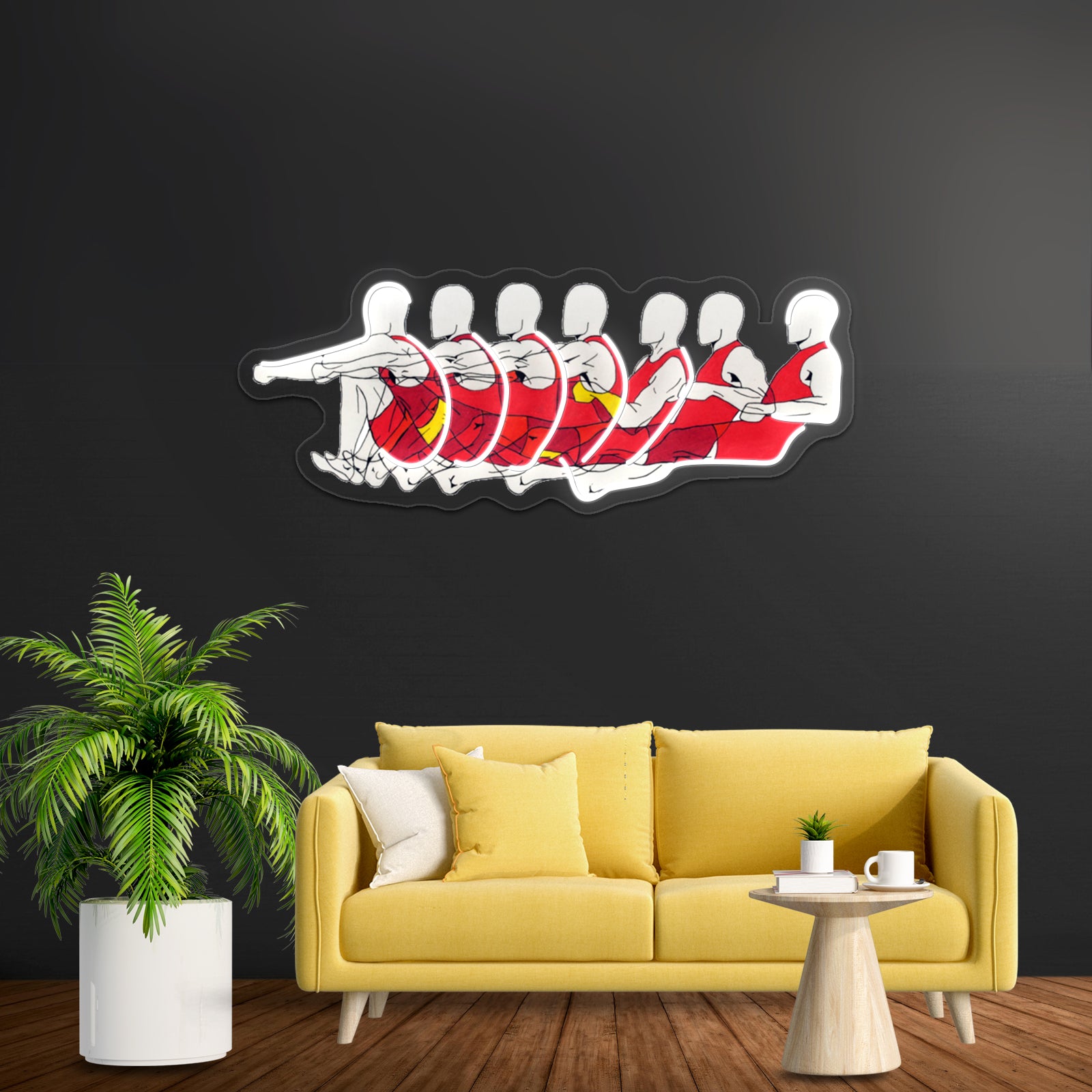 Rower Wall Artwork Neon Signs | Shineneon