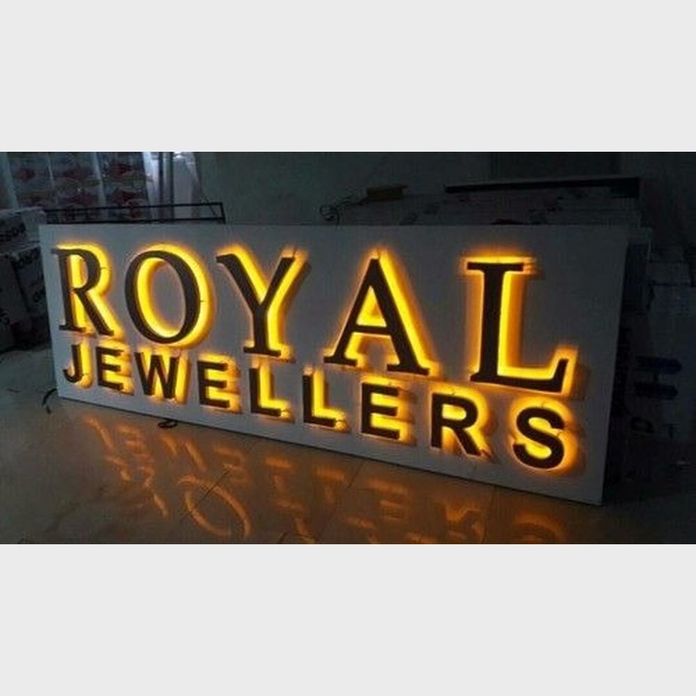 Royal Jewellers 3D Backlit Channel Letters Led Light Sign - Shineneon