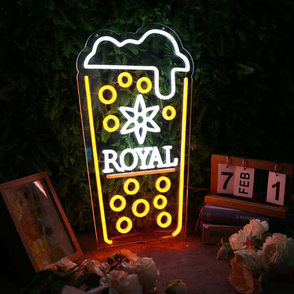 Royal Pure Beer Custom Led Neon Sign | Shineneon