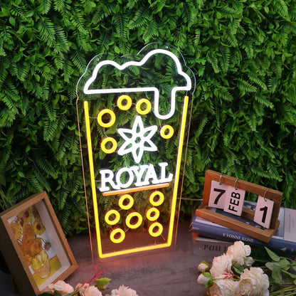 Royal Pure Beer Custom Led Neon Sign | Shineneon
