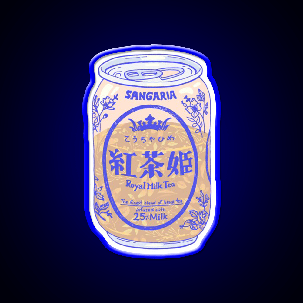Royal Tea Snack Food Led Neon Sign Rgb Color - Shineneon