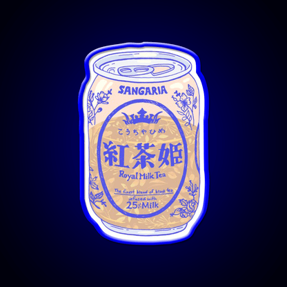 Royal Tea Snack Food Led Neon Sign Rgb Color - Shineneon