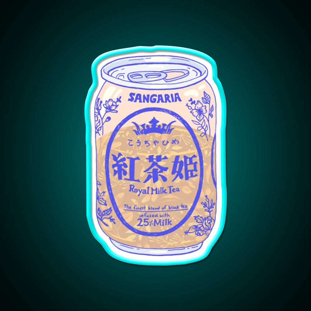 Royal Tea Snack Food Led Neon Sign Rgb Color - Shineneon