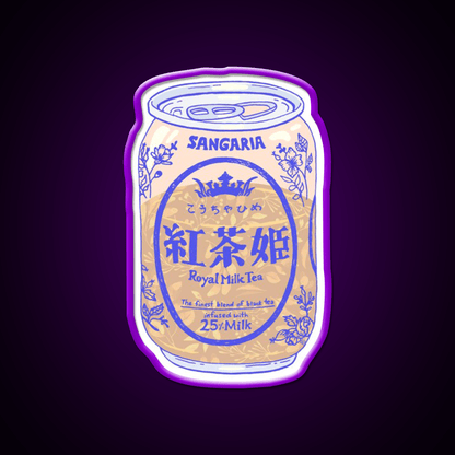 Royal Tea Snack Food Led Neon Sign Rgb Color - Shineneon