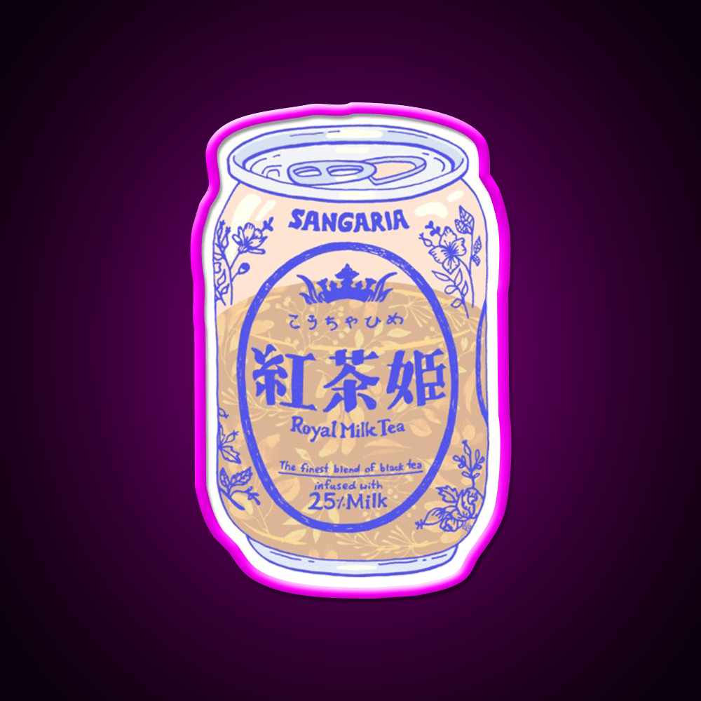 Royal Tea Snack Food Led Neon Sign Rgb Color - Shineneon