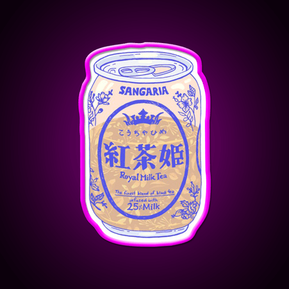 Royal Tea Snack Food Led Neon Sign Rgb Color - Shineneon