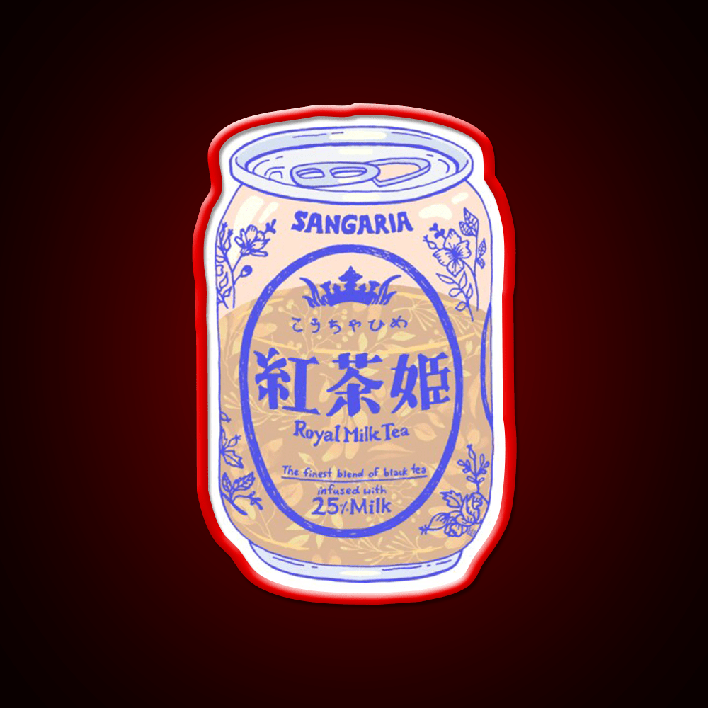 Royal Tea Snack Food Led Neon Sign Rgb Color - Shineneon