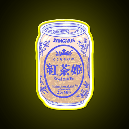 Royal Tea Snack Food Led Neon Sign Rgb Color - Shineneon