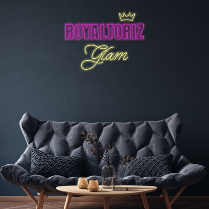 Royal Toriz Glam Led Neon Signs Wall Art | Shineneon