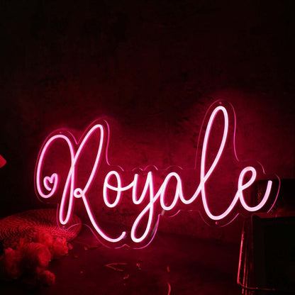 Royale Red Led Neon Sign - Shineneon