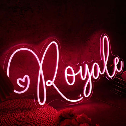Royale Red Led Neon Sign - Shineneon