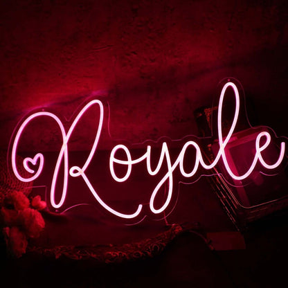 Royale Red Led Neon Sign - Shineneon