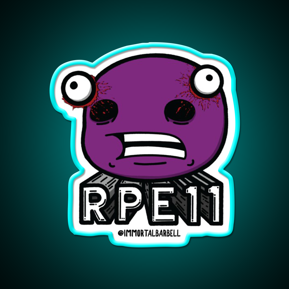 Rpe 11 Gym Fitness Led Neon Sign Rgb Color