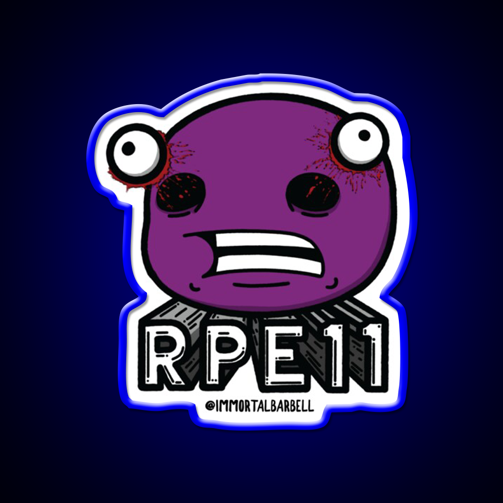 Rpe 11 Gym Fitness Led Neon Sign Rgb Color