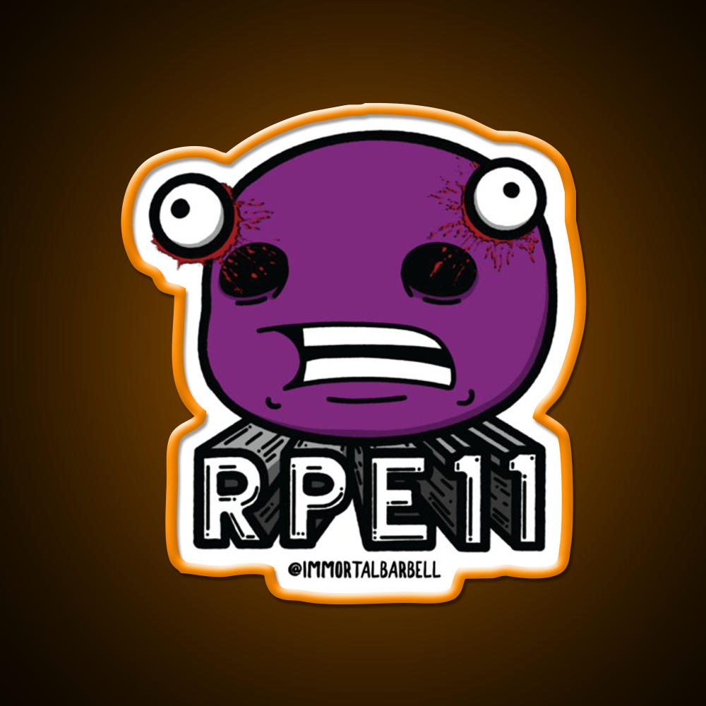 Rpe 11 Gym Fitness Led Neon Sign Rgb Color