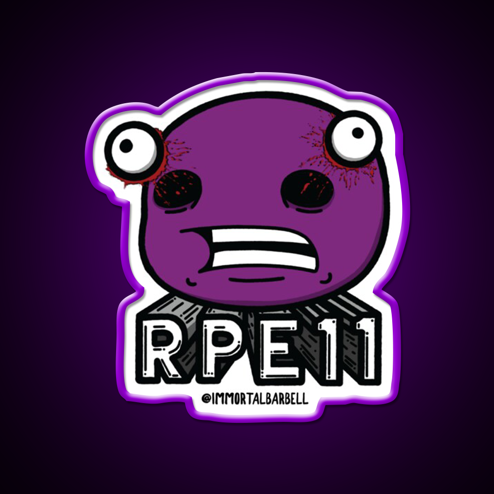 Rpe 11 Gym Fitness Led Neon Sign Rgb Color