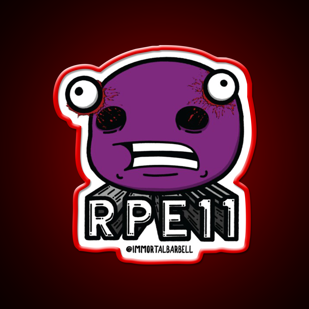 Rpe 11 Gym Fitness Led Neon Sign Rgb Color