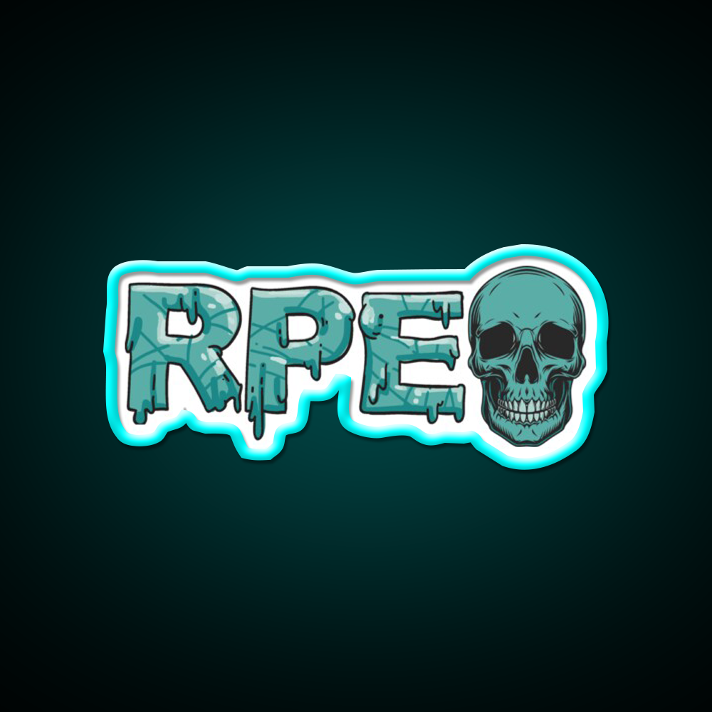 Rpe Powerlifting Squat Bench Deadlift Gym Fitness Led Neon Sign Rgb Color