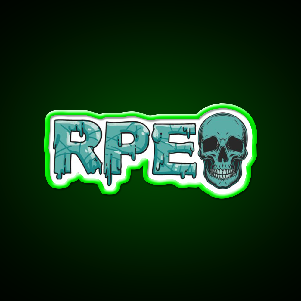 Rpe Powerlifting Squat Bench Deadlift Gym Fitness Led Neon Sign Rgb Color