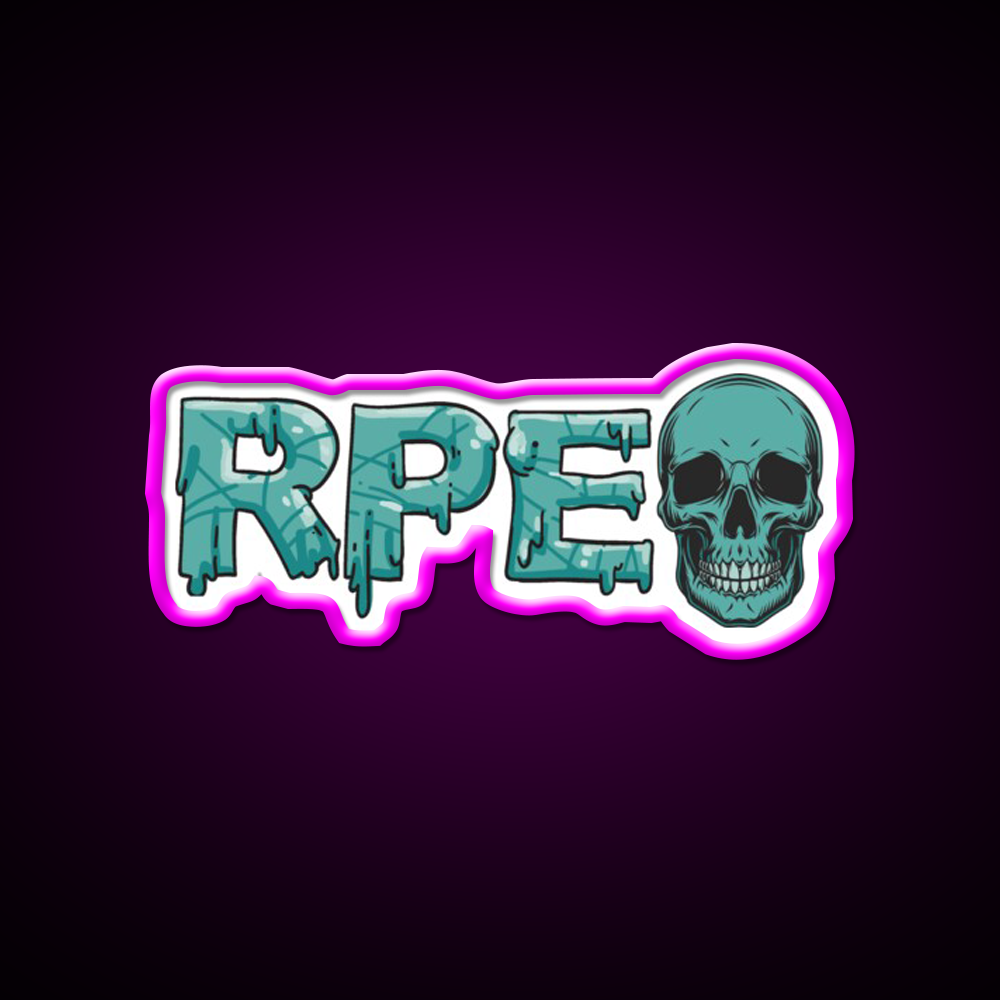 Rpe Powerlifting Squat Bench Deadlift Gym Fitness Led Neon Sign Rgb Color