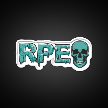 Rpe Powerlifting Squat Bench Deadlift Gym Fitness Led Neon Sign Rgb Color