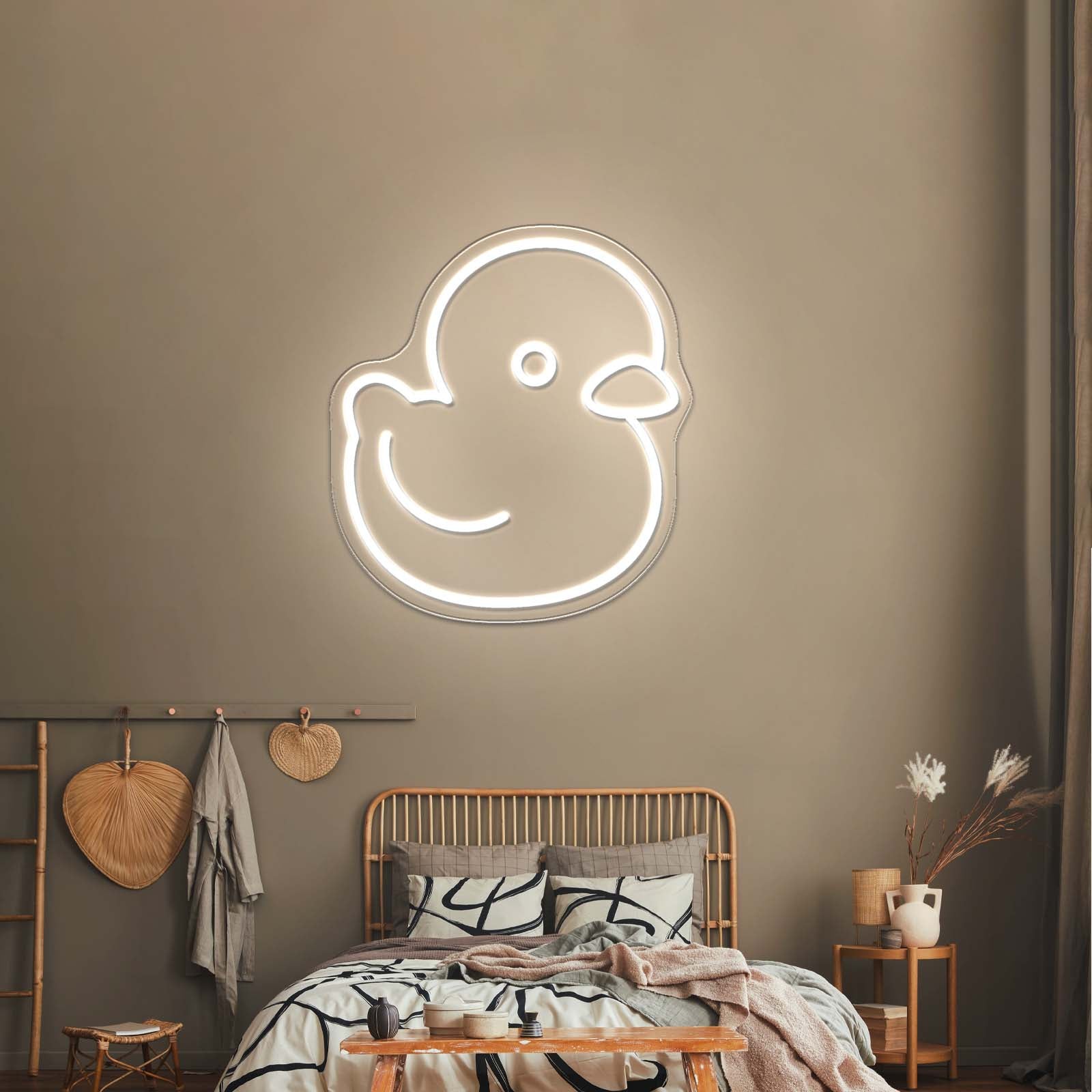 Rubber Ducky Funny Led Neon Signs For Kids Room