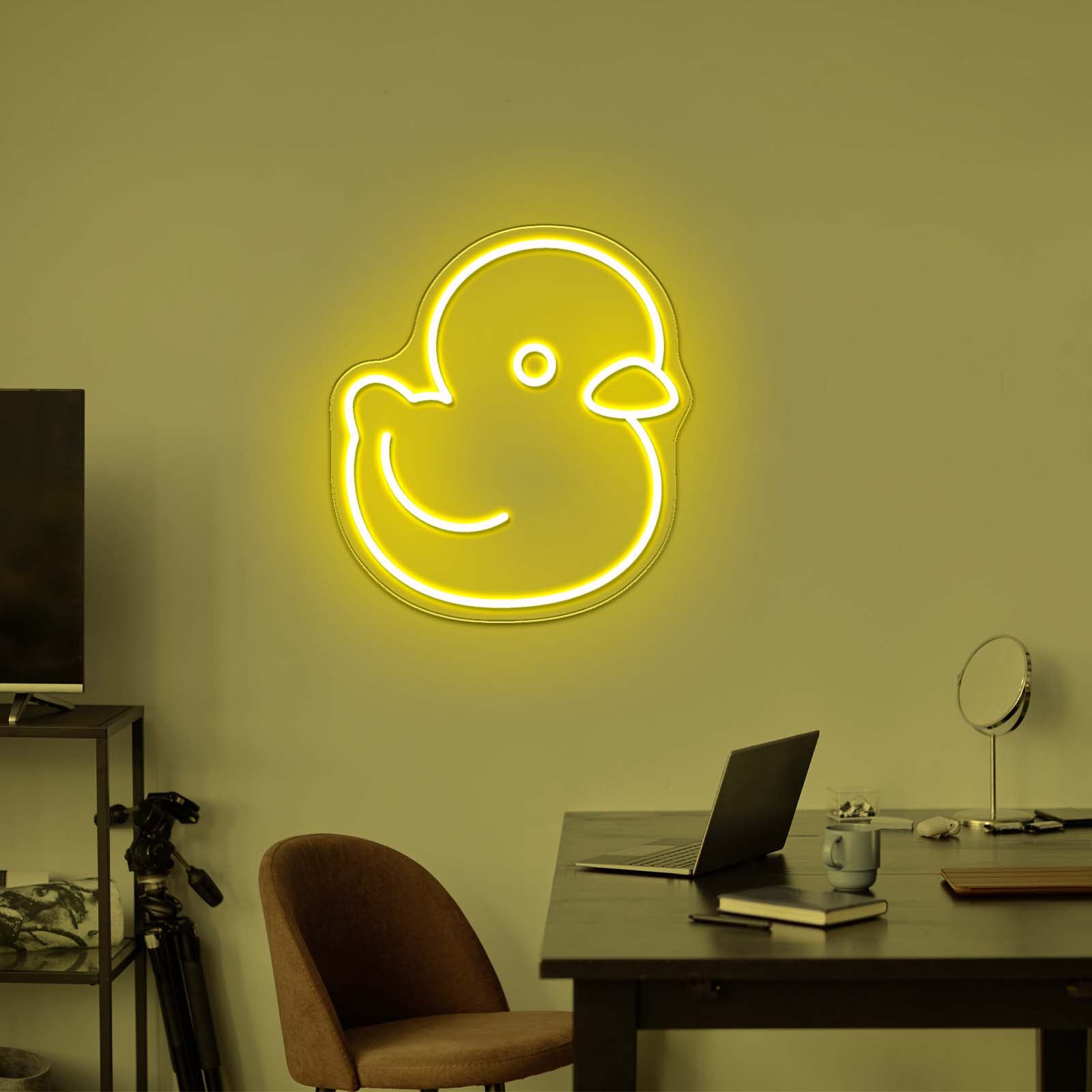 Rubber Ducky Funny Led Neon Signs For Kids Room