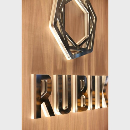Rubik 3D Backlit Channel Letters Led Light Sign - Shineneon