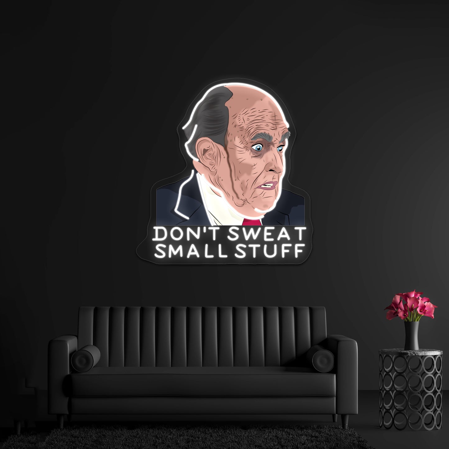 Rudy Giuliani Melting Artwork Led Neon Signs