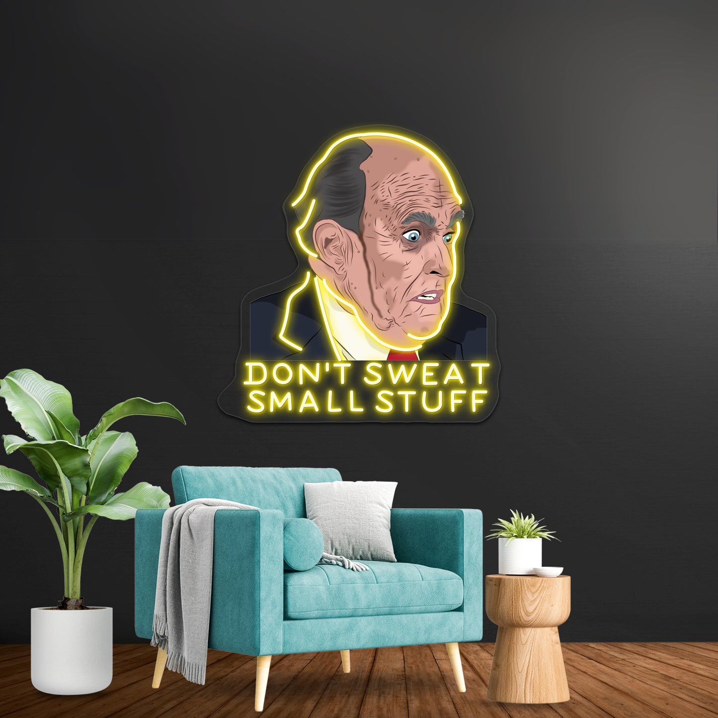 Rudy Giuliani Melting Artwork Led Neon Signs