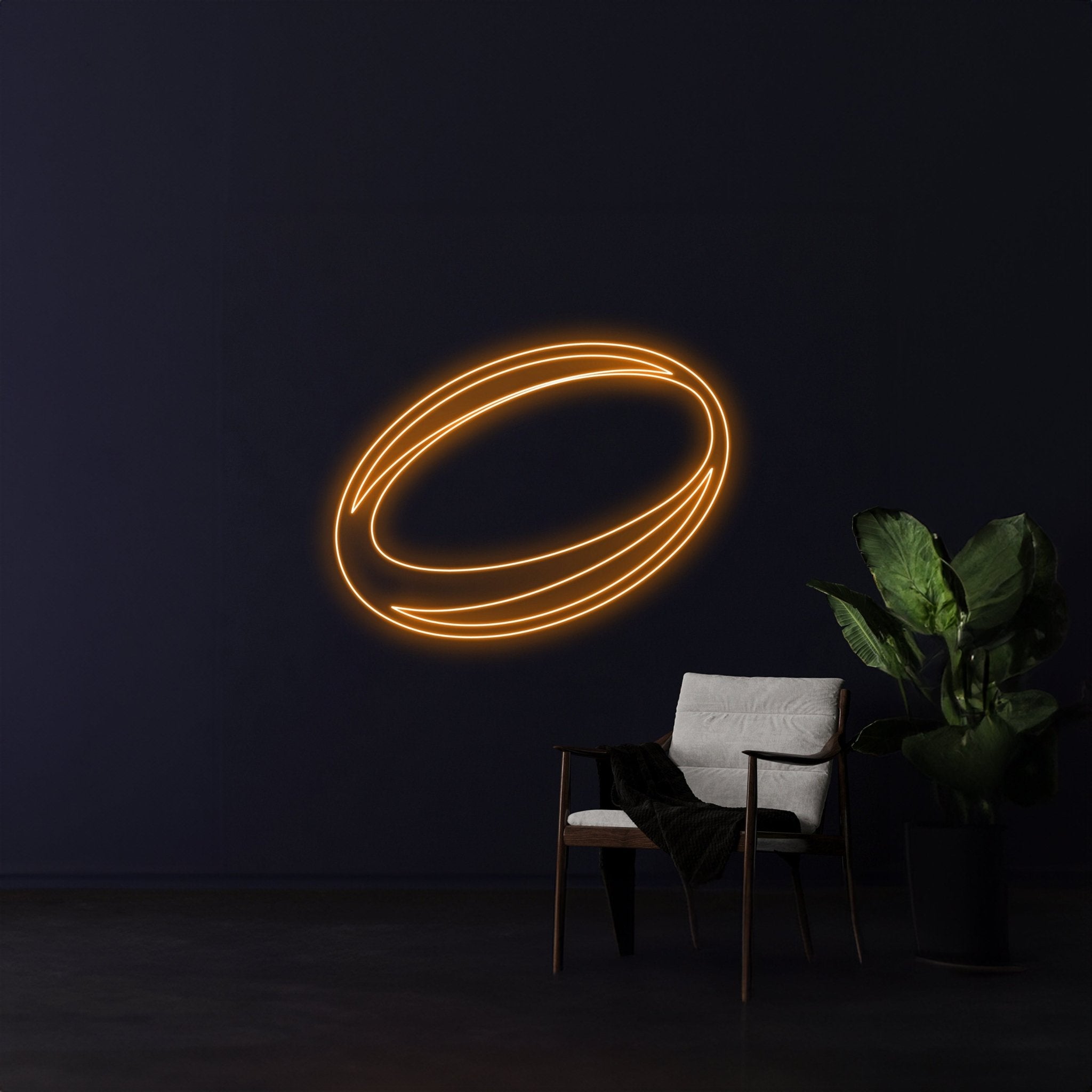 Rugby Ball Neon Sign - Shineneon