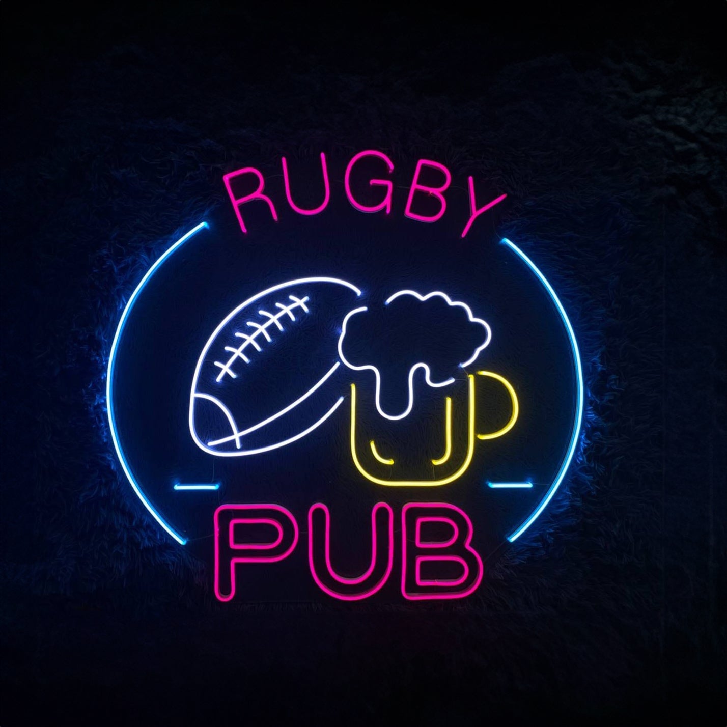 Rugby Pub Neon Sign - Shineneon