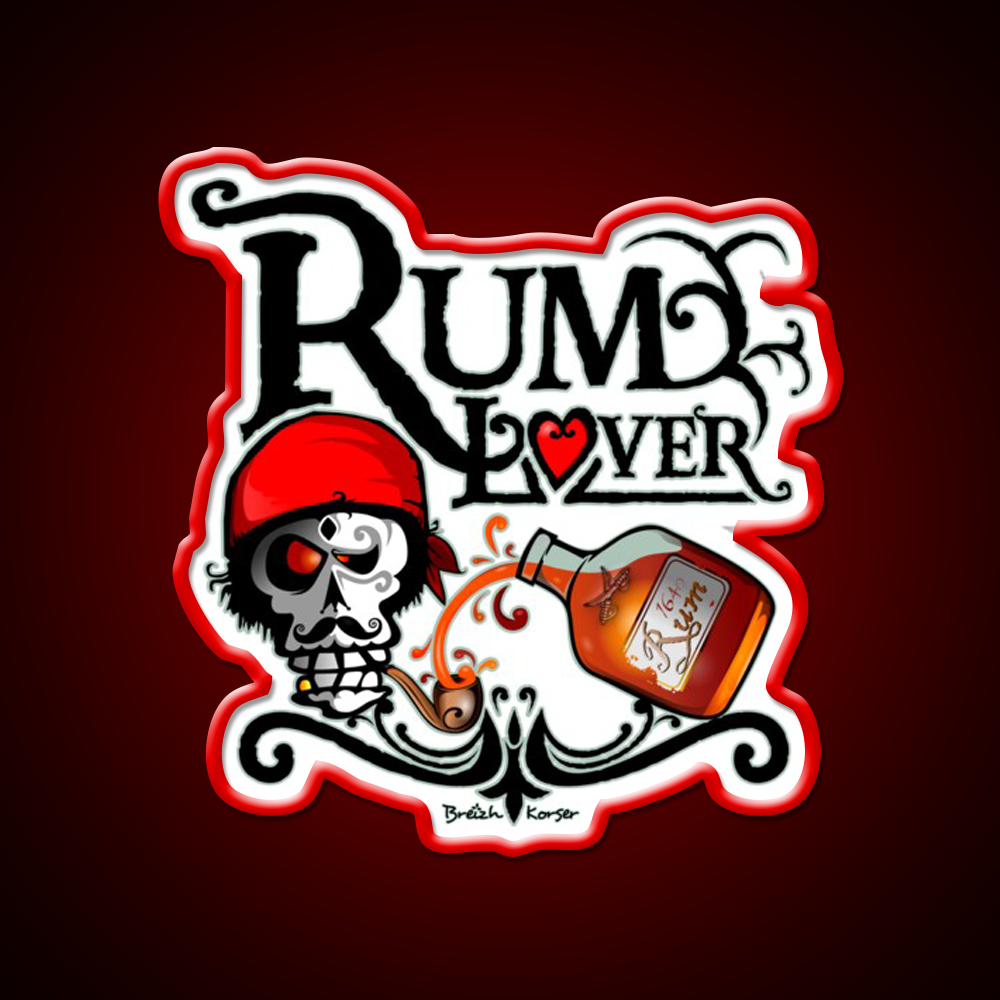 Rum Lover Cocktail Bar Decor Led Neon Sign Rgb Color - LED neon sign view 10
