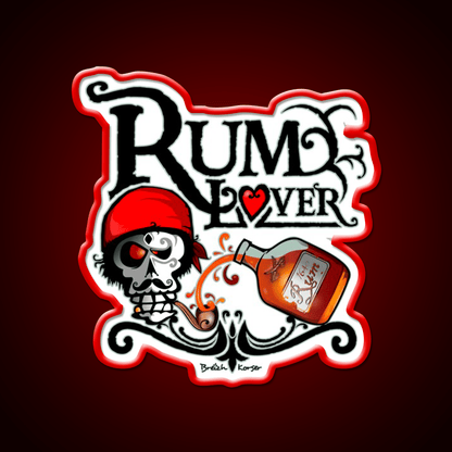 Rum Lover Cocktail Bar Decor Led Neon Sign Rgb Color - Shineneon