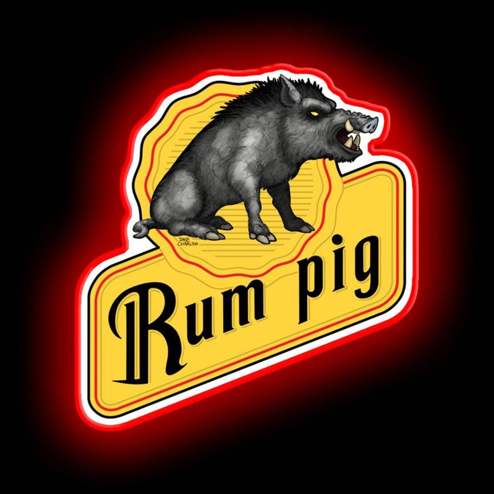Rum Pig Neon Sign - Shineneon