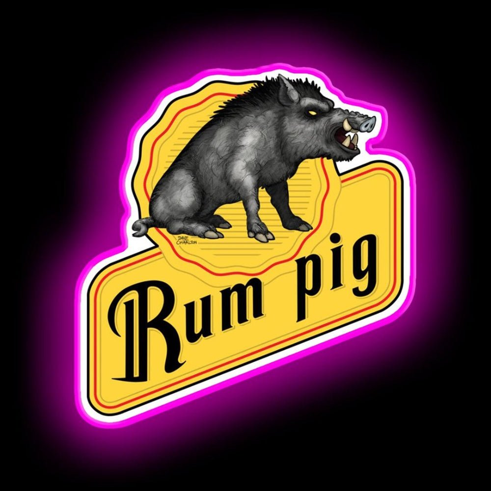 Rum Pig Neon Sign - Shineneon
