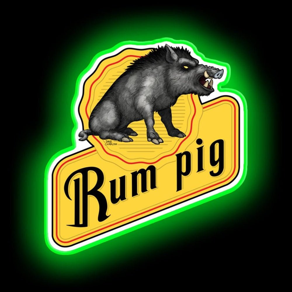 Rum Pig Neon Sign - Shineneon