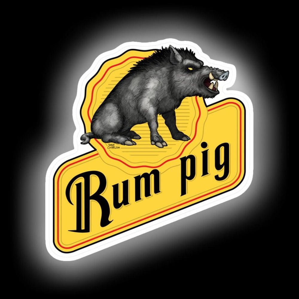 Rum Pig Neon Sign - Shineneon