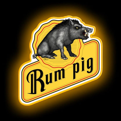 Rum Pig Neon Sign - Shineneon