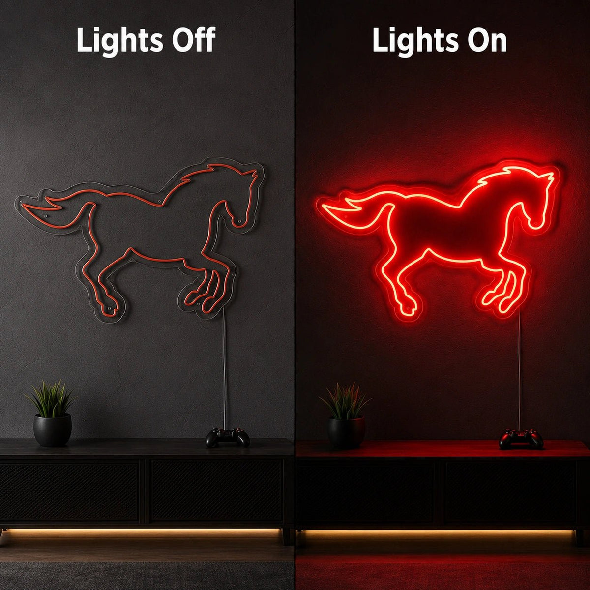 Running Horse LED Neon Sign - Shineneon