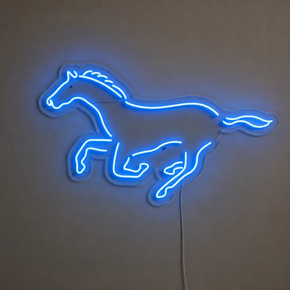 Running Horse Vintage LED Neon Sign main product image