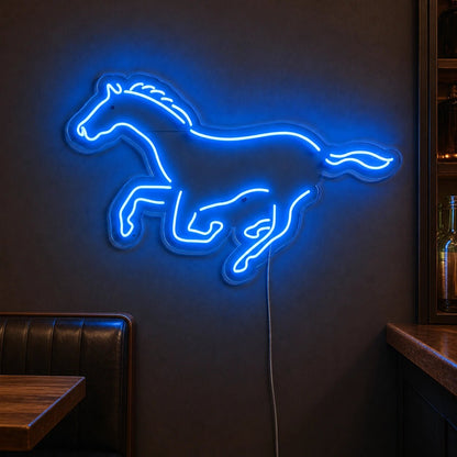 Running Horse Vintage LED Neon Sign - Shineneon