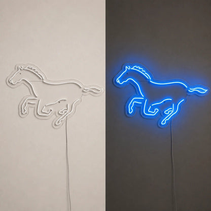 Running Horse Vintage LED Neon Sign - Shineneon