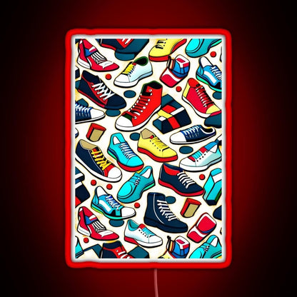 Running Riot Rgb Led Neon Sign Pop Wall Art - Shineneon