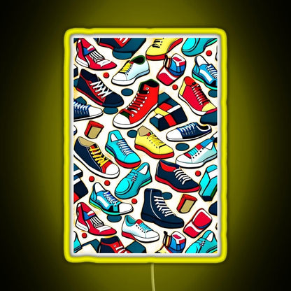 Running Riot Rgb Led Neon Sign Pop Wall Art - Shineneon